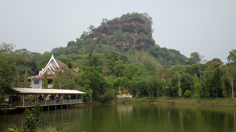 Wat Phu Tok, a real must for visitors to Esaan.