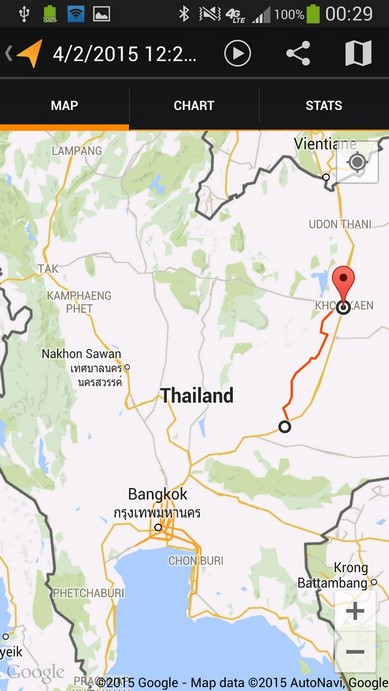 Day 2.2 from Khorat to Khon Kaen, 100% backroads