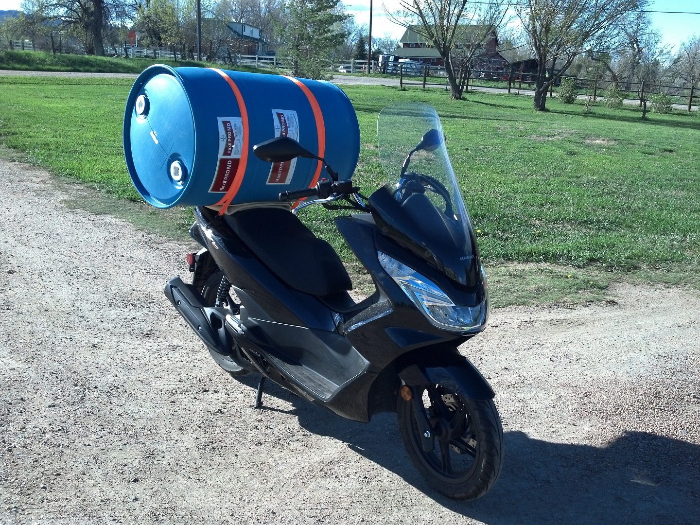 New rain barrel for a friend