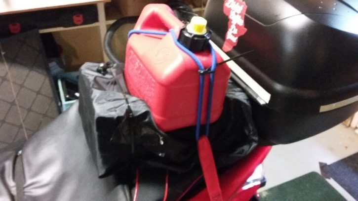 Carrying Spare Gas