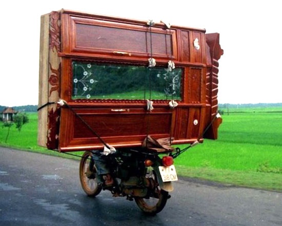 The first and last moped moving company