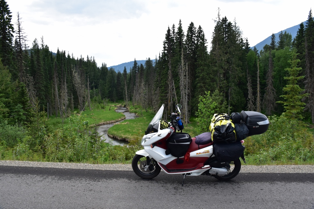 Beautiful creek on the way to McBride